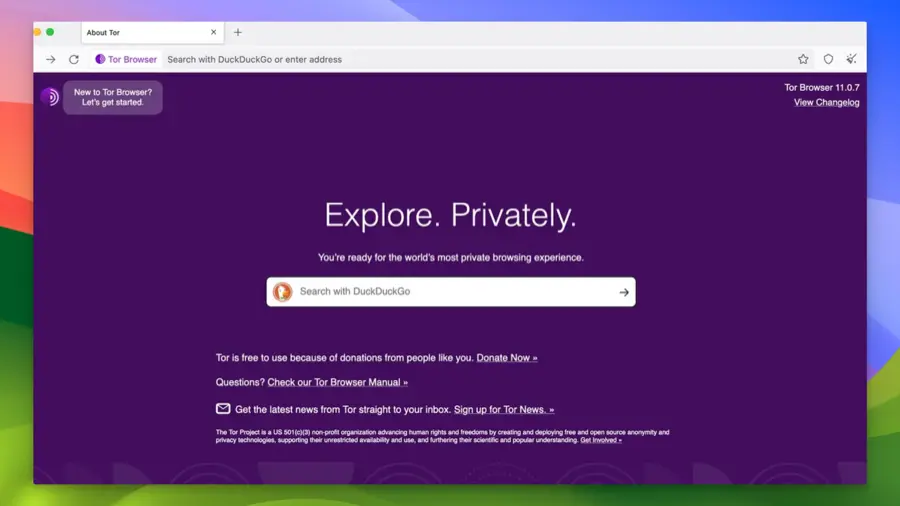 Tor Browser - Tor Browser Screenshot 04